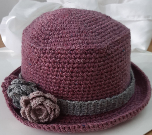 Flower Brimmed Hat