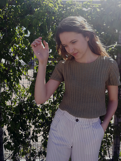 Different striped T-shirt