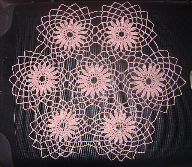 Star Motif Doily