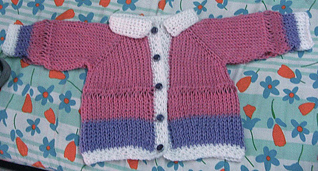 Tunisian Raglan Jacket