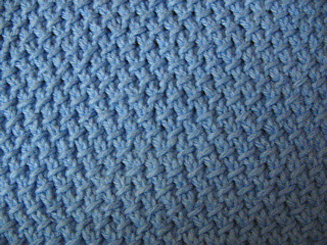 Eyelet Border Facecloth