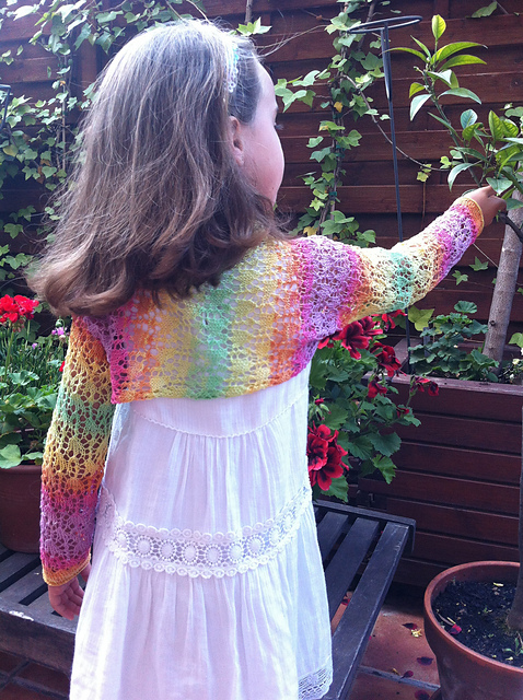 65-12 girls summer shrug