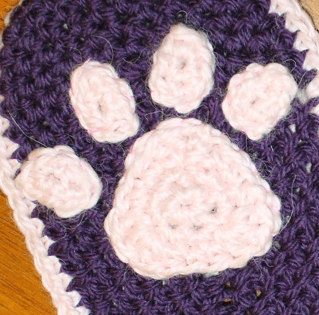 Paw Print Applique