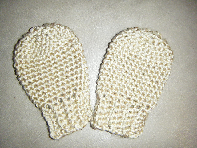 Easy Baby Thumbless Mitts