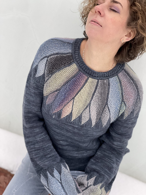 Chrysanthemum sweater