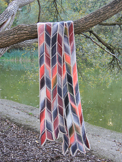 Buddleja Scarf