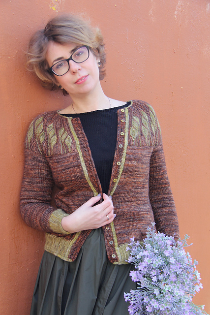 Ravelry: Flower Buds Cardigan pattern by Lyudmila Aksenik Old
