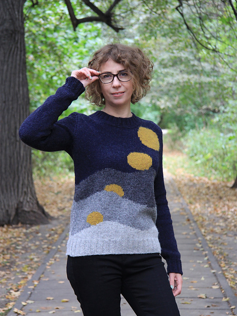 Rising sun Sweater