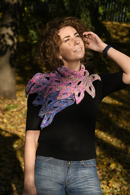 Angel's Wing Shawl