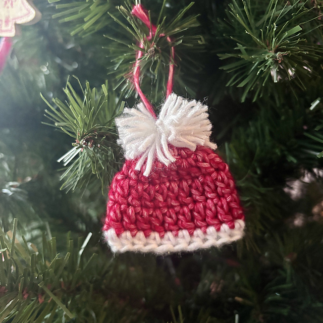 Santa Hat Christmas Decoration