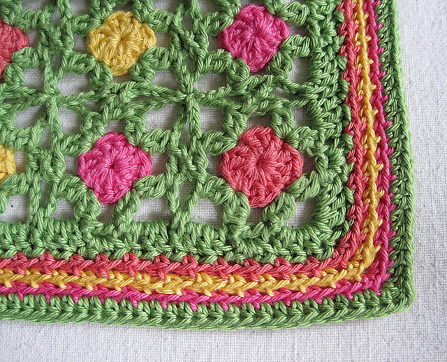 Pennies & Lace Block