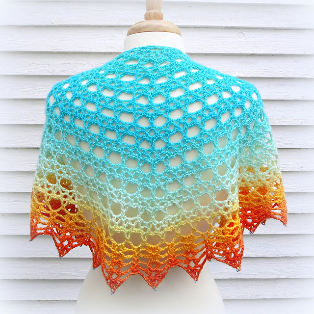 Torch Lily Shawl