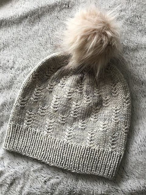 Feather Brushed Hat (Flat)