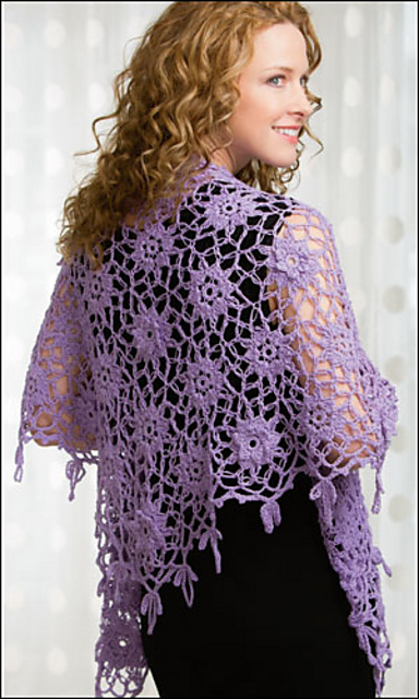 Azalea shawl