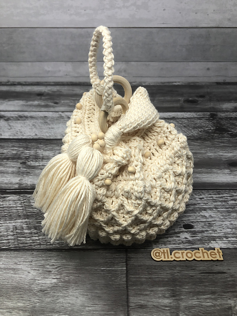 Boho Beaded JK Bridal Bag