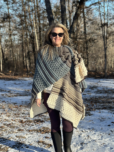 Boho Ruana