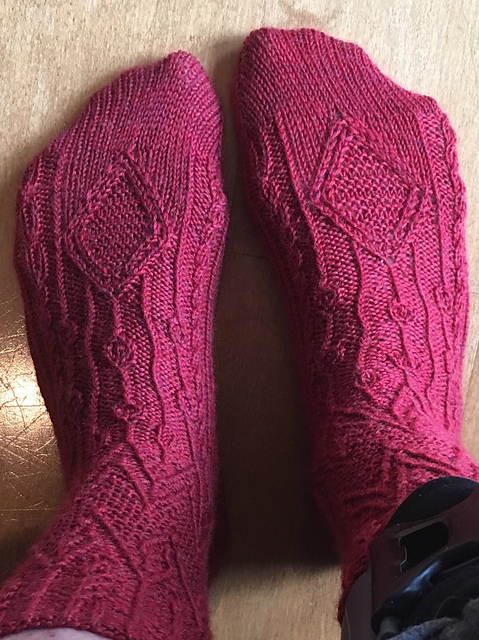 Pinnacles and Turrets Socks