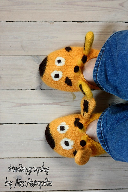 Giraffe Slippers