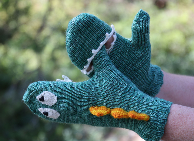 Convertible Monster Mittens
