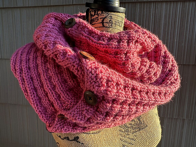 Waffle Knit Neck Warmer