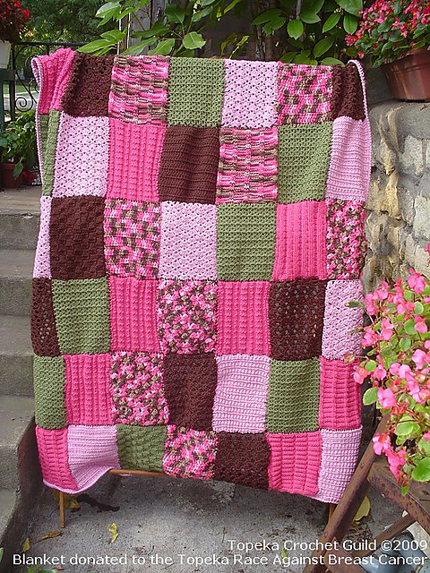 Warm Up America Knit & Crochet Afghan