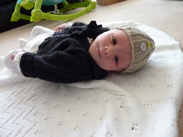 Oatmeal Baby Hat