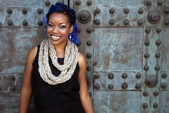 Double Chain Infinity Scarf