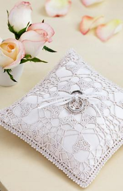 Heart's Desire Ring Bearer Pillow