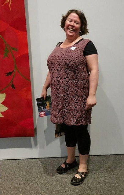 # 48 Häkelkleid