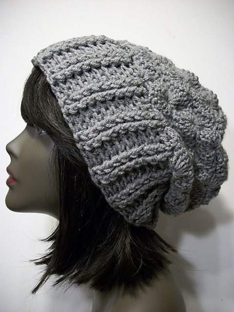 Akudo slouchy chunky Toque Hat