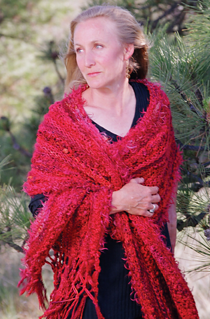 Elegant Textured Shawl