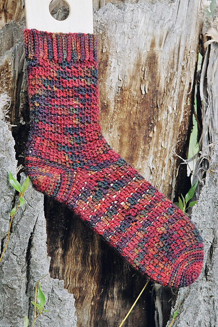 Easy Crocheted Socks