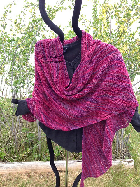 Flying Geese Shawl