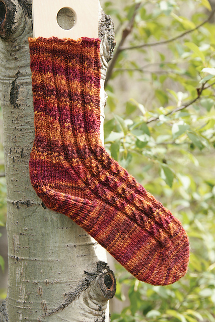 Jonesy's Toe-Up Socks