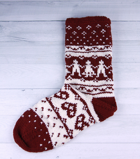 Christmas Dancers Stocking
