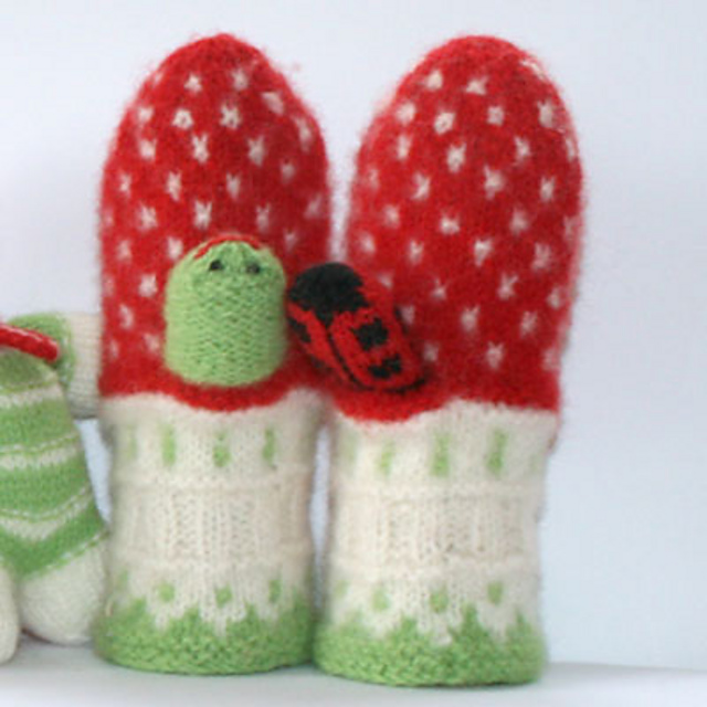 Little Mushroom Mittens