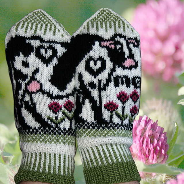 Cow Mittens | Veslekua