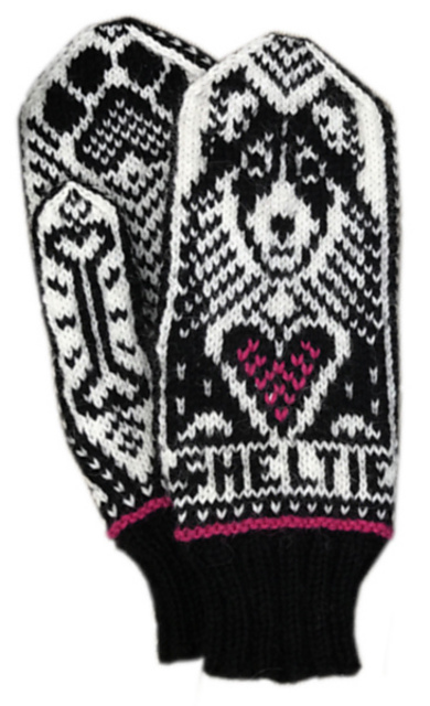 Sheltie mittens