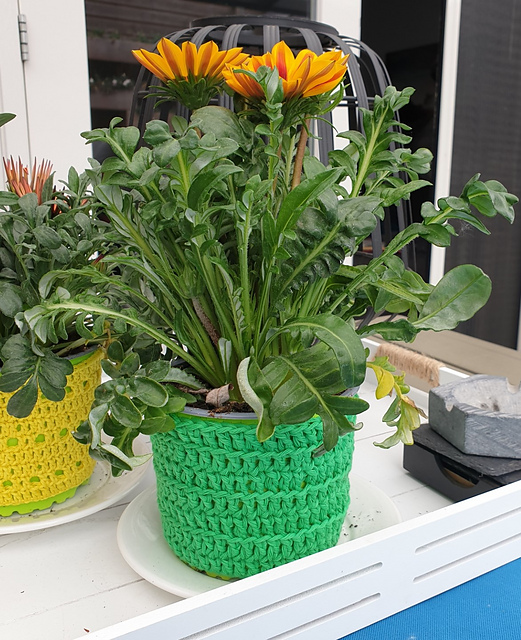 bloempot GROEN
