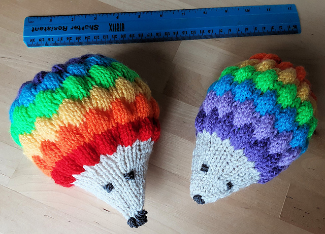 Rainbow Hedgehog