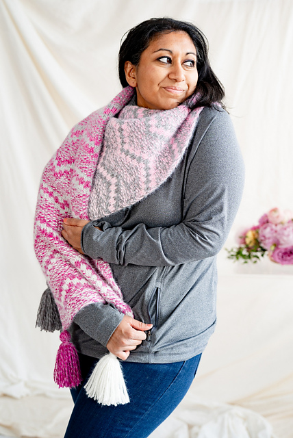 Zigzag Reversible Wrap