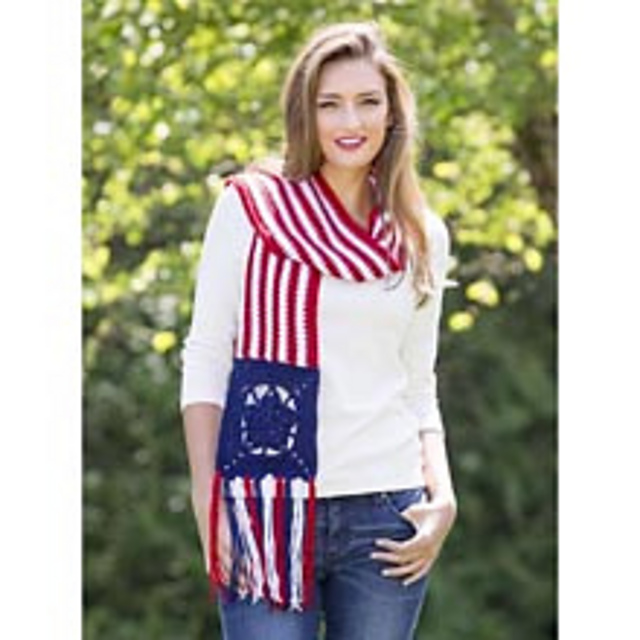 Star Spangled Scarf