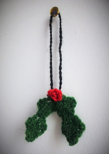 Holly Ornament