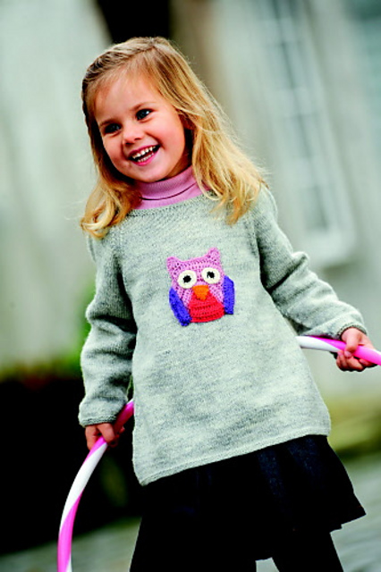 1201-11 Owl sweater
