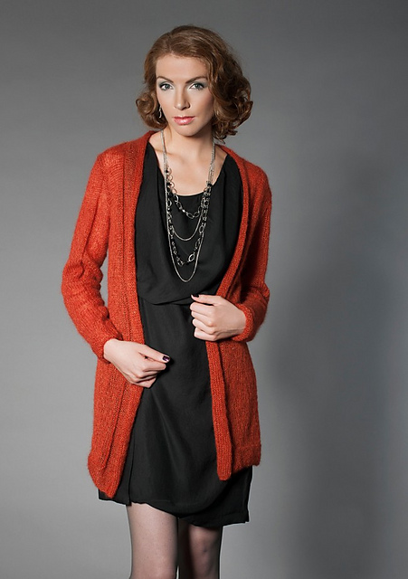 1305-11 Jakke i silk mohair