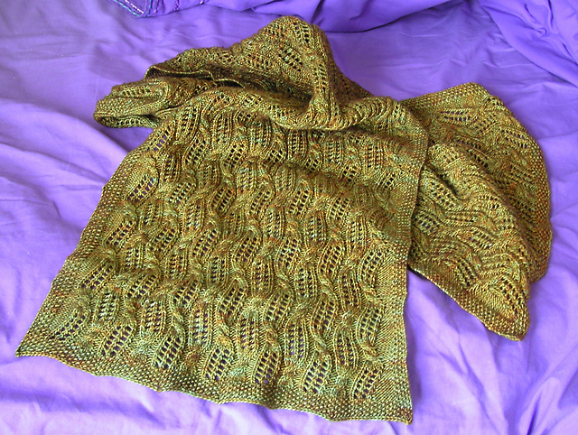 Tilting Ladders Shawl