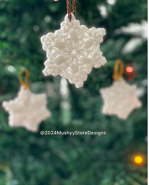 Christmas Snowflake Ornament