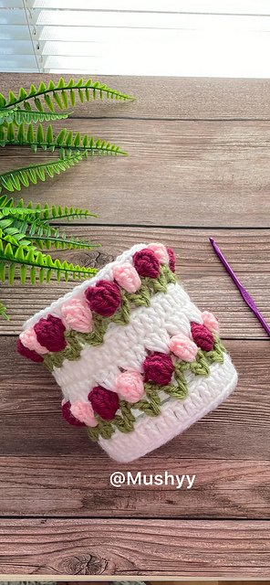 My Tulips Potholder