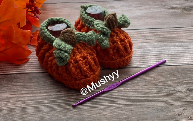 Pumpkins 3d Booties