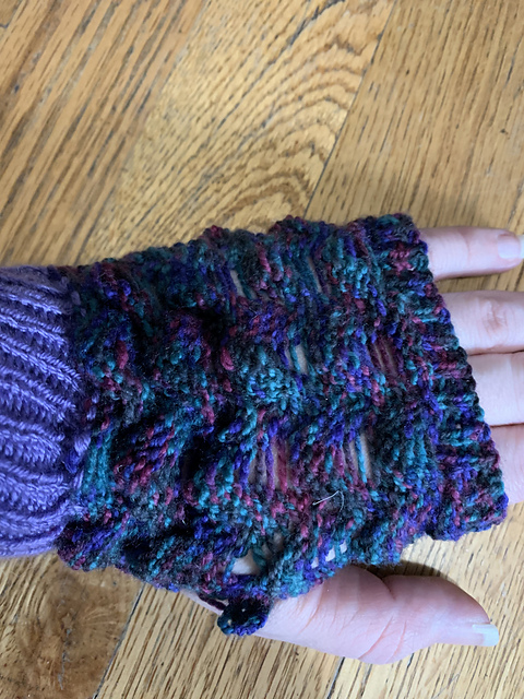 Dragon FIngerless Gloves